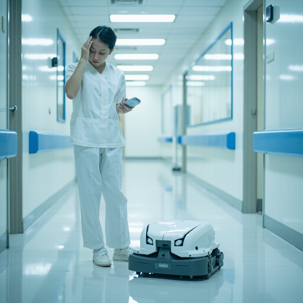 医院机器人维修案例